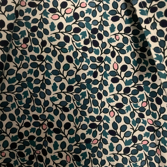 LL Bean floral button up shirt. NWOT. - Picture 3 of 4